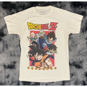 Dragon Ball Z DBZ Toei Animation Graphic White T-Shirt